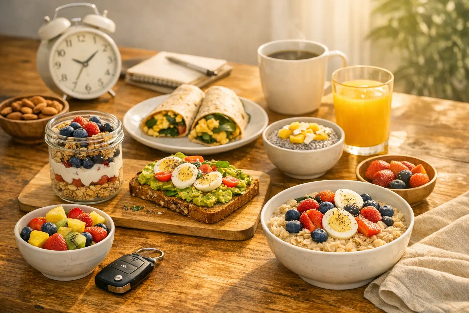 quick healthy breakfast ideas for busy mornings
