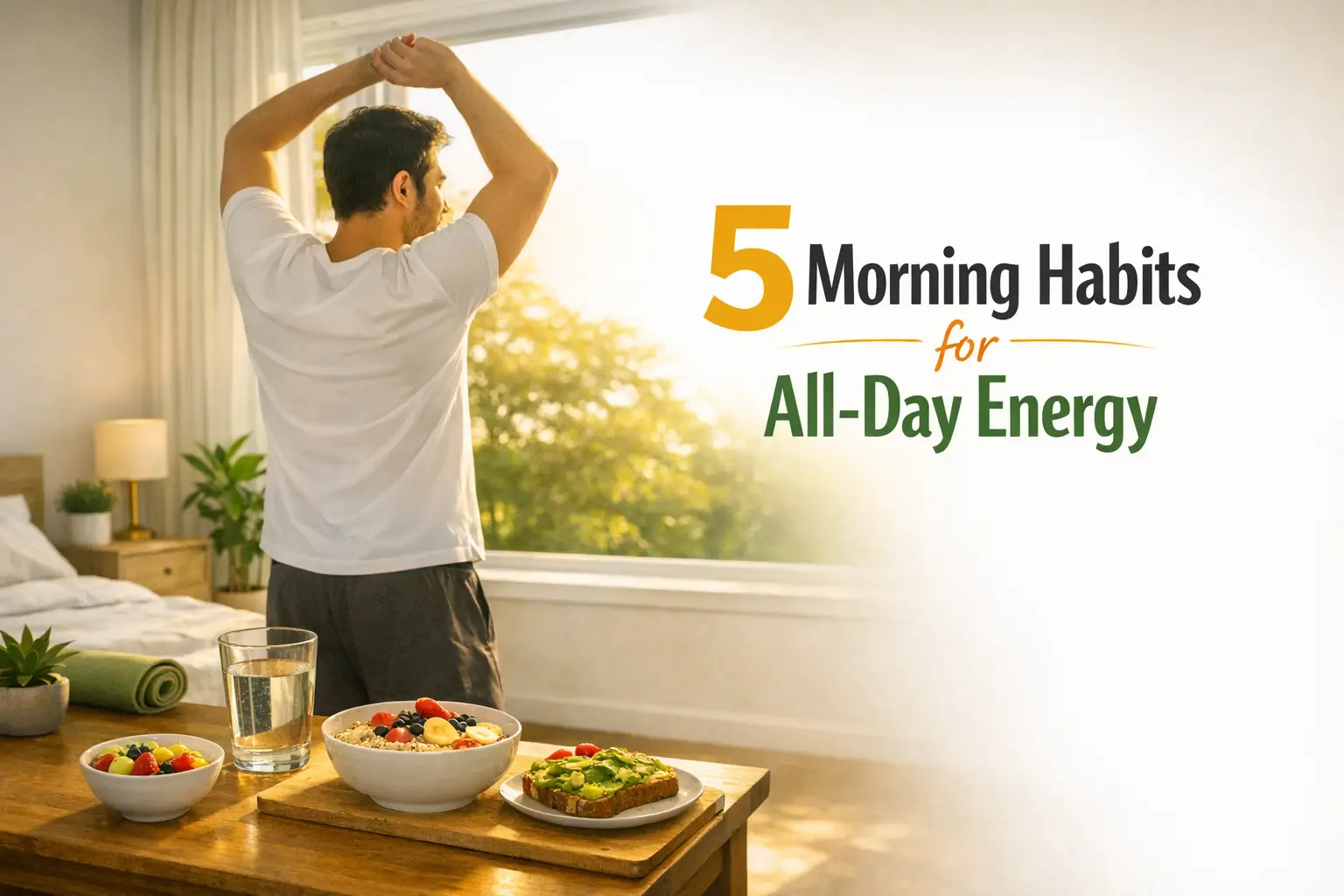 5 Morning Habits That Will Change Your Energy Levels Forever